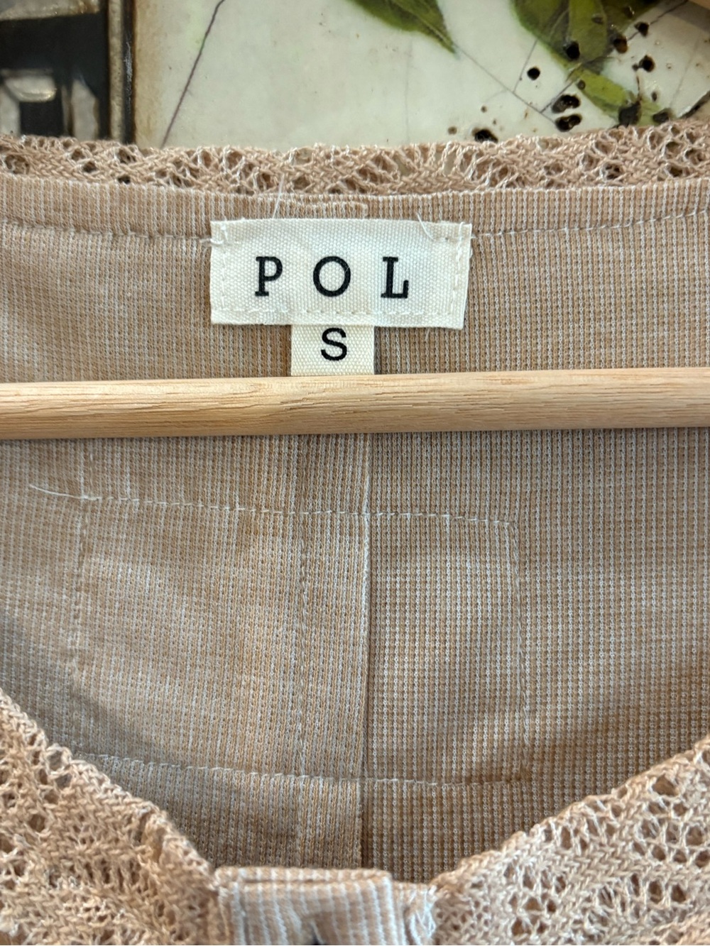 Pol Callie Short Sleeve Tee babydoll Size Small - Picture 2 of 4